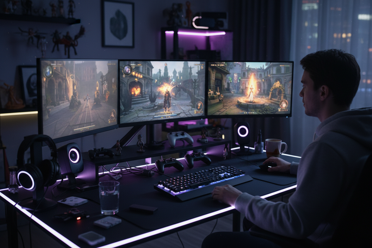Gaming Office Setup